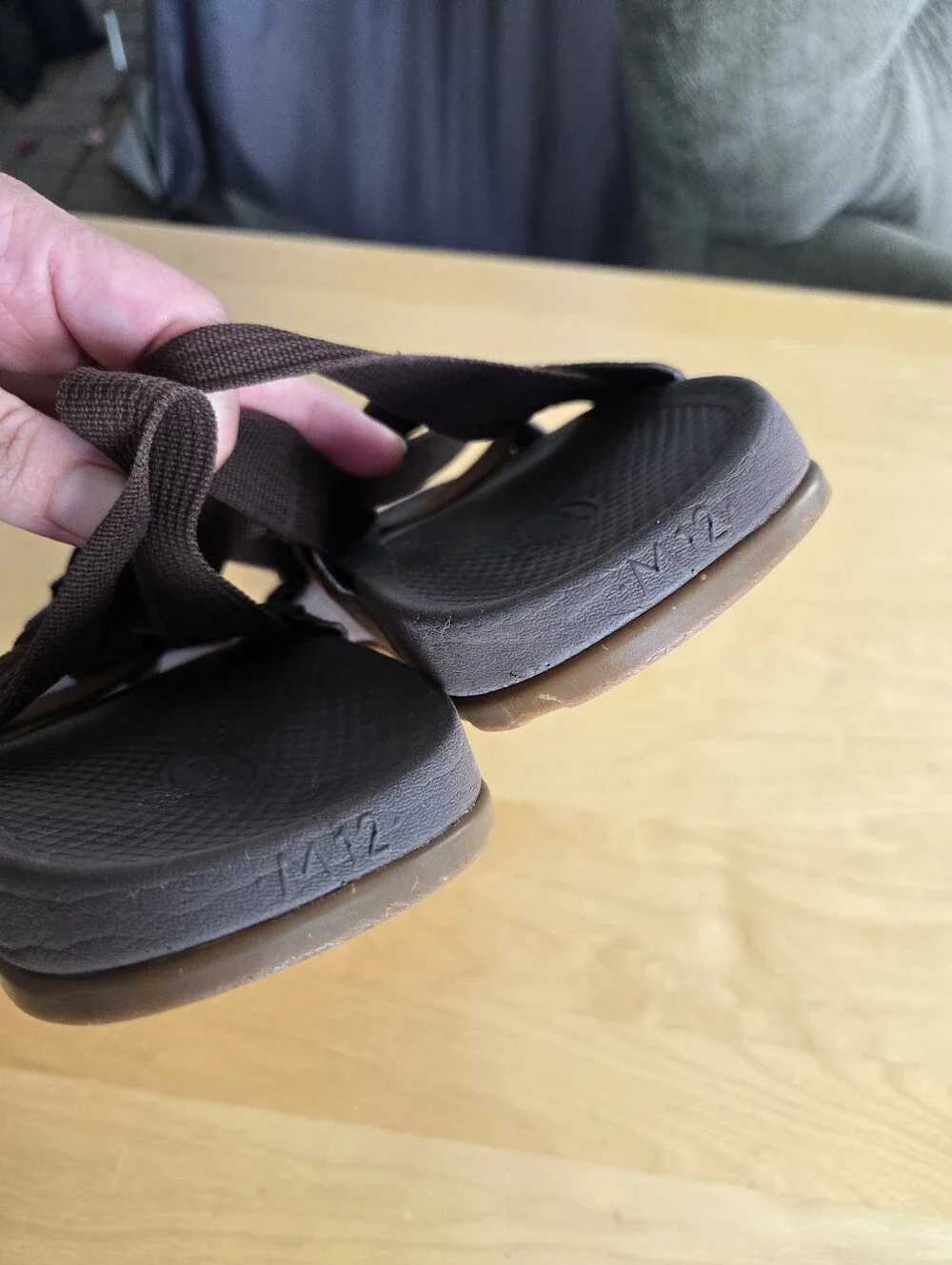 Chaco Lowdown Men’s Sandals Brown Adjustable Strap Outdoor Sandals Size 12